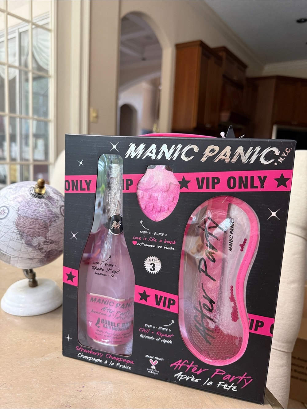 Manic Panic Pour Some Sugar On Me 3PC "After Party" Set - Bath & Body Gift (B5)
